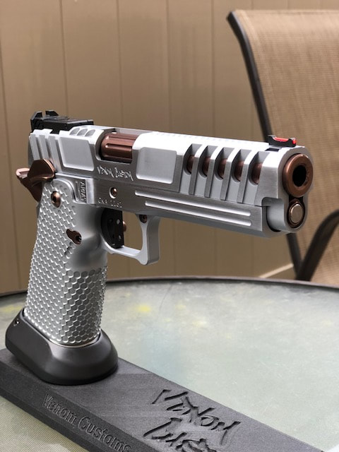 Silver & Blue Bar Build by Venom Custom